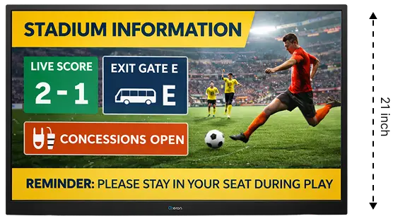 Wall Mount Digital Signage