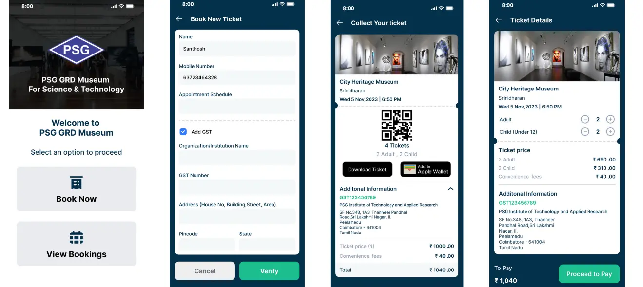 Digital Mobile Ticket Kiosk Software Provider in Coimbatore 